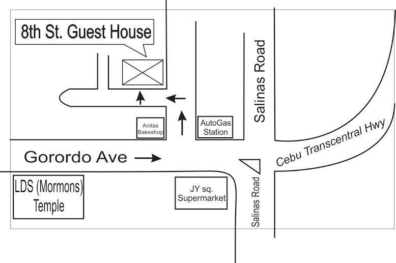 8Th Street Guesthouse Cebu Luaran gambar